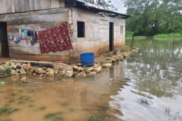 Lluvias saturan los suelos de Lívingston, El Estor y Los Amates