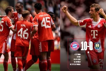 Grandes demostraciones de dos de los favoritos: Bayern y PSG golean en el Mundial