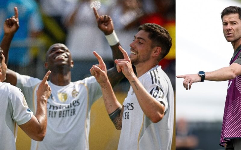 Xabi Alonso: «Tenemos dos objetivos: ganar y quedar primeros de grupo»