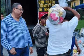 Políticos guatemaltecos se aprovechan de emergencia sísmica en el país con el fin de proyectar su imagen