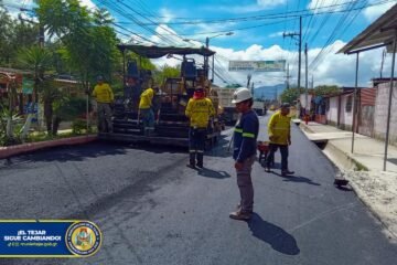 Extorsión frena construcción de Q23 millones en El Tejar; señalan al alcalde y a un diputado de Viva