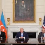 Los líderes de Armenia y Azerbaiyán firman en la Casa Blanca un preacuerdo de paz