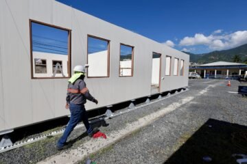Hospital de Amatitlán podría empezar a operar en un mes con cinco módulos prefabricados