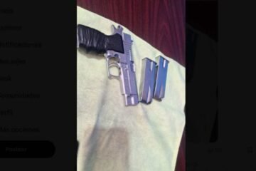 “Pretendía atacar”: Capturan a estudiante menor de edad con un arma dentro de aula