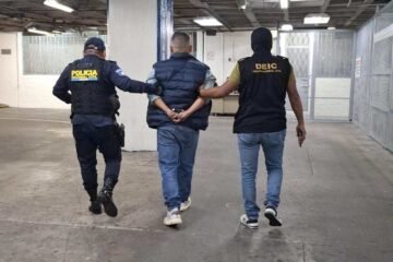  “El Enano”, presunto cabecilla de la mara Salvatrucha, capturado con arma ilegal en zona 1