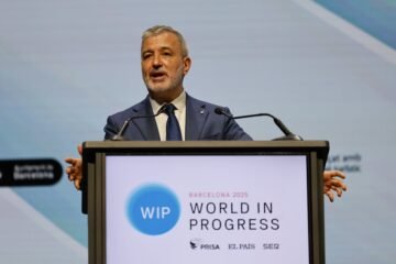 El ‘president’ Illa revindica “los principios multilaterales y los valores” de Europa en la apertura del World In Progress