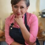 Receta de panna cotta de mole y banano caramelizado