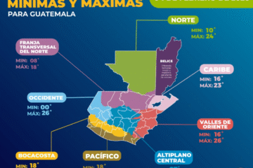 Continúan bajas temperaturas en Guatemala este 4 de febrero; Insivumeh recomienda precaución