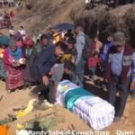 Entre lágrimas y aplausos, sepultan a Randy Cuyuch, niño víctima de motorista en Sumpango