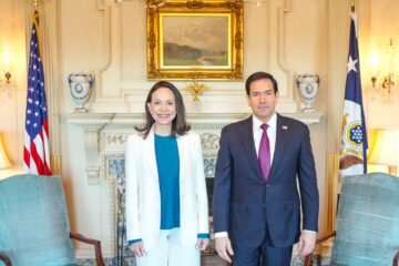 María Corina Machado, tras su reunión con Marco Rubio: “Se acerca el día” para volver a Venezuela