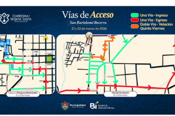 Procesión de San Bartolomé Becerra 2026: recorrido de Jesús Nazareno de la Caída, horarios, parqueos y vías de acceso del quinto domingo de Cuaresma