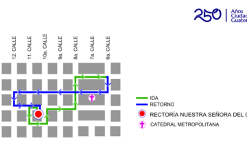 ¿Qué procesiones recorren la Ciudad de Guatemala en Martes Santo 2026?