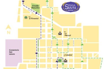 Semana Santa 2026 en Antigua Guatemala: procesión del Santo Entierro del Señor Sepultado del Santuario San Felipe Apóstol