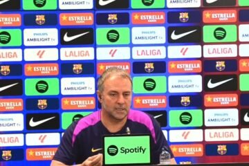 Hansi Flick: «El equipo tiene energía y buen ánimo»