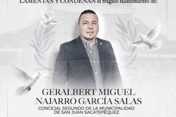 Investigan dos posibles móviles en ataque contra concejal de San Juan Sacatepéquez, Guatemala