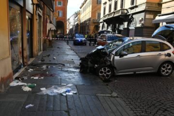 Ocho heridos, cuatro de ellos graves, en un atropello múltiple en la ciudad italiana de Módena