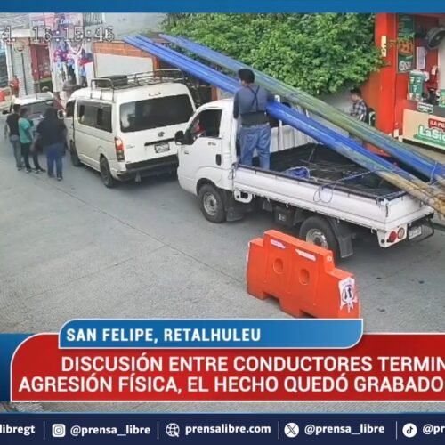 “La combinación de enojo, estrés y violencia es un cóctel explosivo”: video revela pelea entre conductores tras choque en Retalhuleu