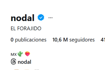 Nodal asegura que no es dueño de su nombre, borra sus publicaciones y toma acciones