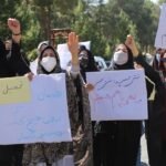 Los talibanes impiden nuevas protestas por las detenciones de mujeres en Afganistán con un gran despliegue de seguridad