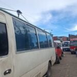 Buseros paralizan servicio en Quetzaltenango y anuncian aumento al pasaje por alza del combustible