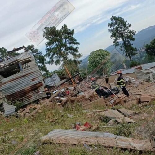 “Se escuchó un fuerte estruendo”: Explosión de cohetería deja varios heridos en Sumpango