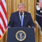 Trump resucita en un discurso a la nación el bulo del fraude electoral de 2020 y exagera la influencia de China en su derrota
