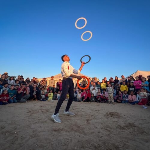 Un circo ambulante para el horror de Gaza