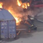 Tres muertos al estrellarse un helicóptero de prensa en Los Angeles