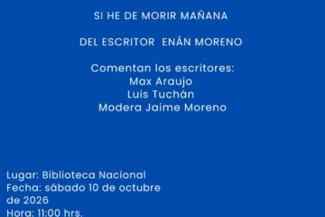“Si he de morir mañana”: ¿De qué habla el nuevo libro de Enán Moreno?