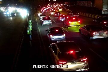 Los incidentes registrados en Mixco que complican el tránsito en la capital este 1 de octubre  